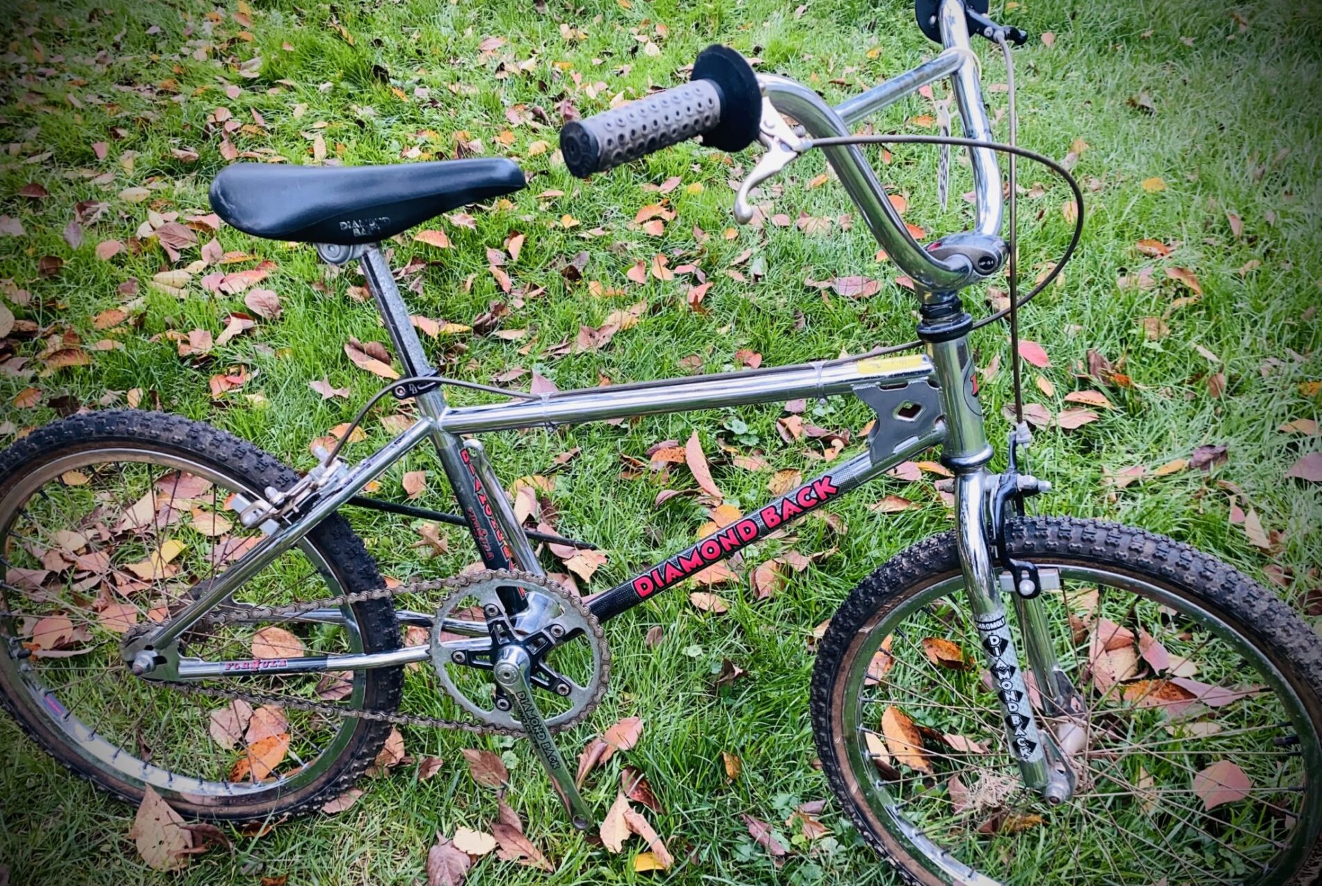 old school diamondback bmx chrome