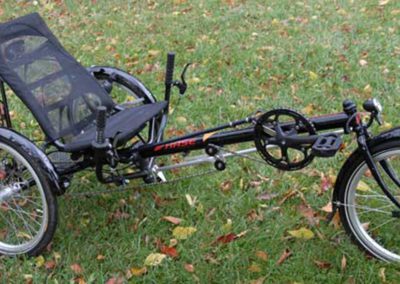 Angle 1 of Hase Trike Black
