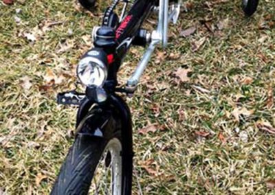 Angle 4 of Hase Trike Black