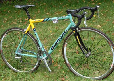 Angle 1 of Road Bianchi Bike